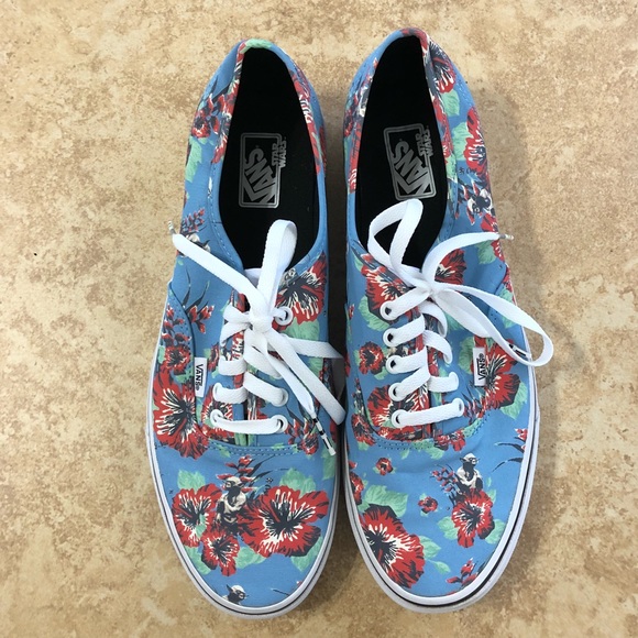 yoda floral vans